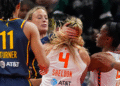 Caitlin Clark Faces Off in a Night Full of Skirmishes and WNBA Mayhem