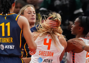 Caitlin Clark Faces Off in a Night Full of Skirmishes and WNBA Mayhem