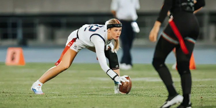 US Flag Football Star Ashlea Klam Teams Up With Texans to Empower Girls in Texas Sports