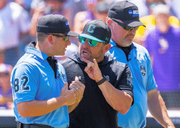 Coastal Carolina Coach Ejected in First Inning of MCWS Game After Heated Umpire Dispute