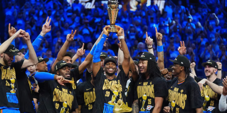 Shai Gilgeous-Alexander Drops 29 Points in Game 7 as Thunder Win NBA Championship